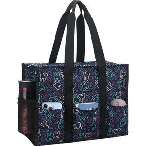 Nurse Bags for Work Nursing Bag Multiple Pockets Waterproof (No Shoulder Strap)